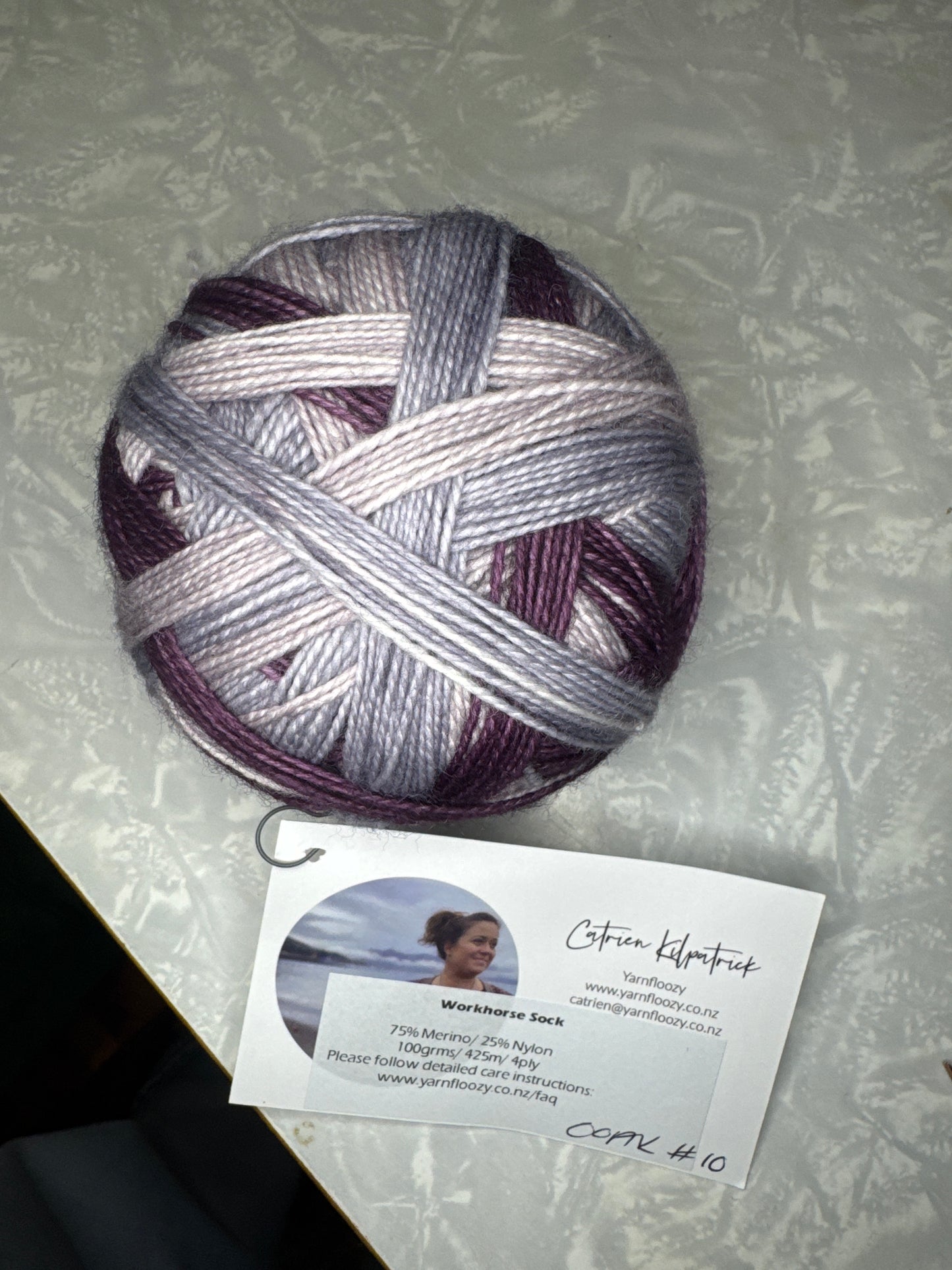 Workhorse Self Striping Sock Yarn #3 - Yarnfloozy