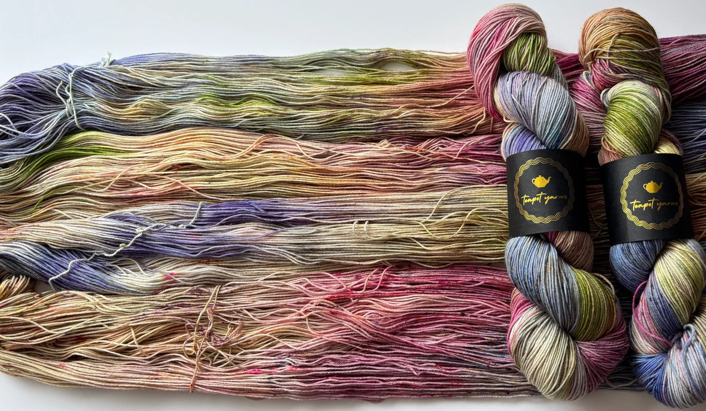 Flower Garden - Merino Sock - Teapot Yarns