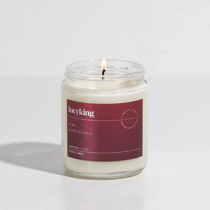 Candle - Medium - Kiwi Christmas - Lucy King