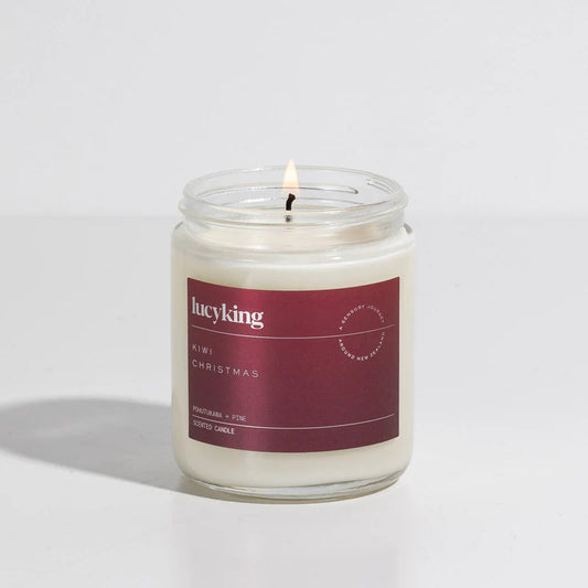 Candle - Medium - Kiwi Christmas - Lucy King