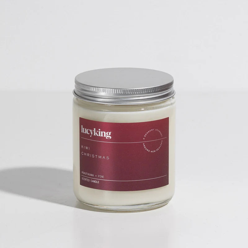 Candle - Medium - Kiwi Christmas - Lucy King