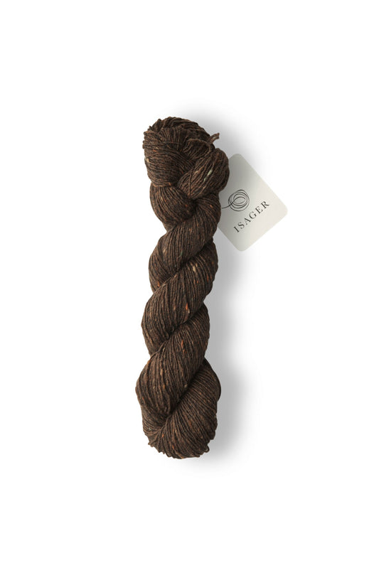 Isager - Tweed - Chocolate