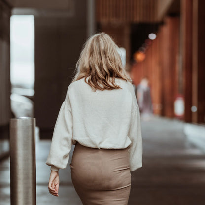 Gather Sleeve Sweater - Purl Foundry