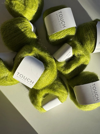 Apple Green - Mohair Silk - Touch Yarn