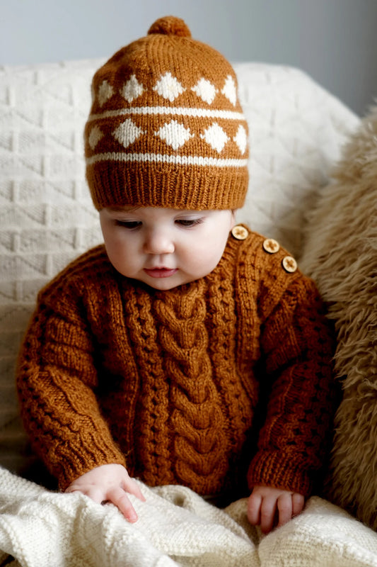 LisaFDesign - BC119 Morgan Sweater and Hat