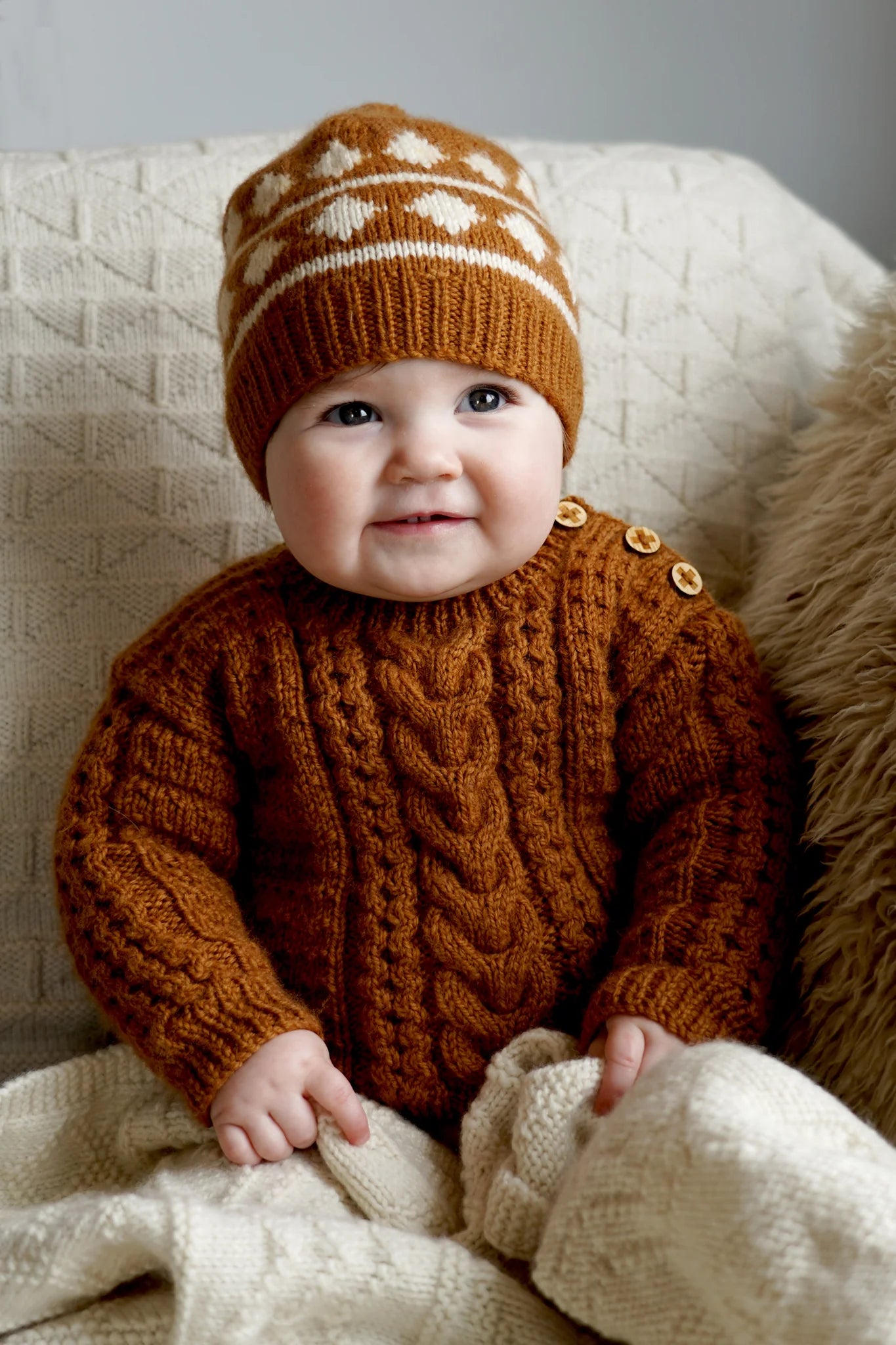 LisaFDesign - BC119 Morgan Sweater and Hat