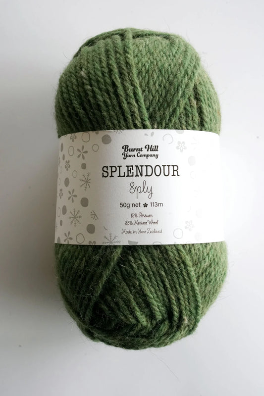 Burnt Hill Yarn Company - Splendour 8-Ply - Empire Green - 03