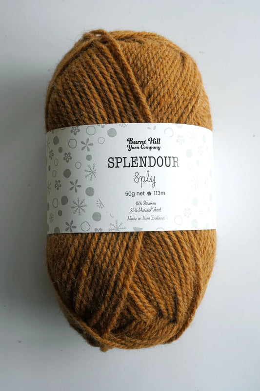 Burnt Hill Yarn Company - Splendour 8-Ply - Warm Sepia 05