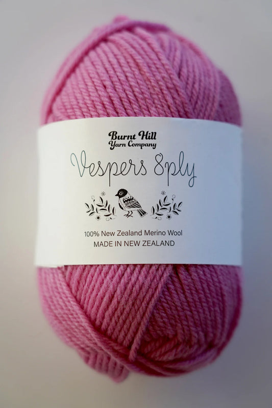 Burnt Hill Yarn Company - Vespers 8-Ply - Candy Pop