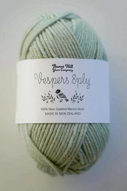 Burnt Hill Yarn Company - Vespers 8-Ply - Dusty Sage
