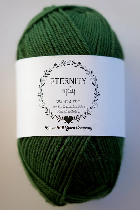 Burnt Hill Yarn Company - Eternity 4-Ply - Evergreen