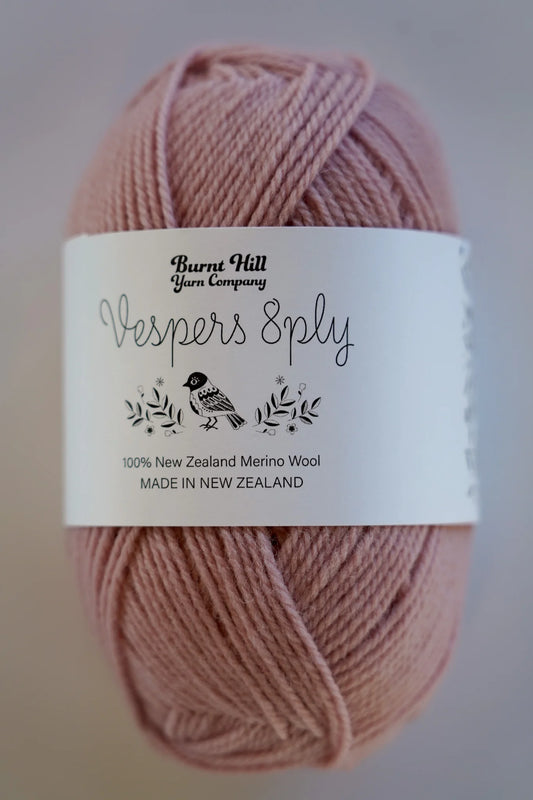 Burnt Hill Yarn Company - Vespers 8-Ply - Kobi Pink