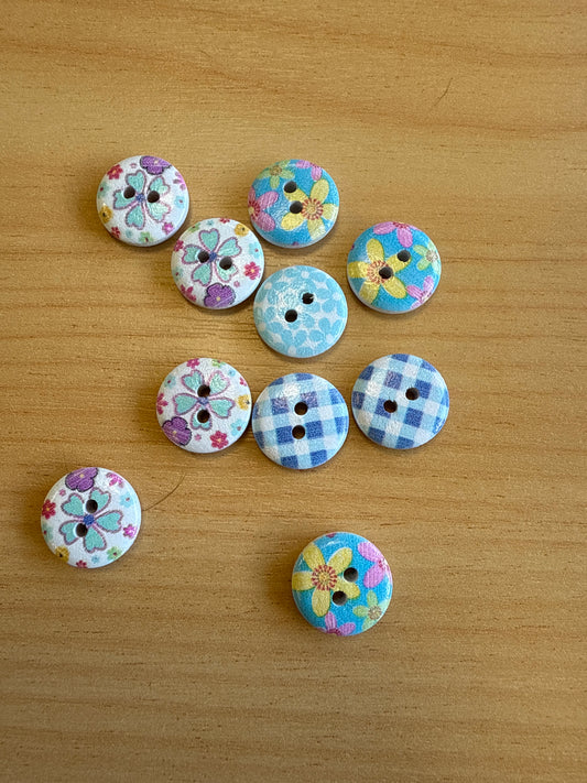 Button Pack - Colour Mix 3