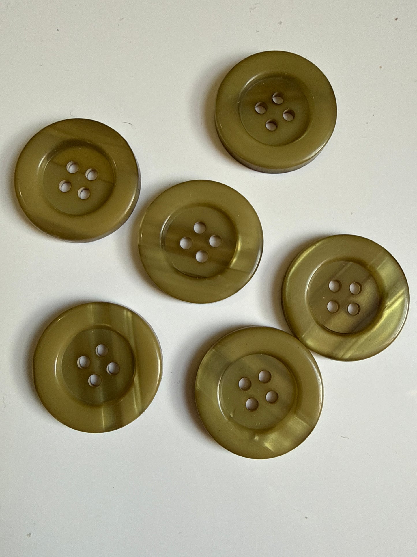 Buttons - Vintage Green #6
