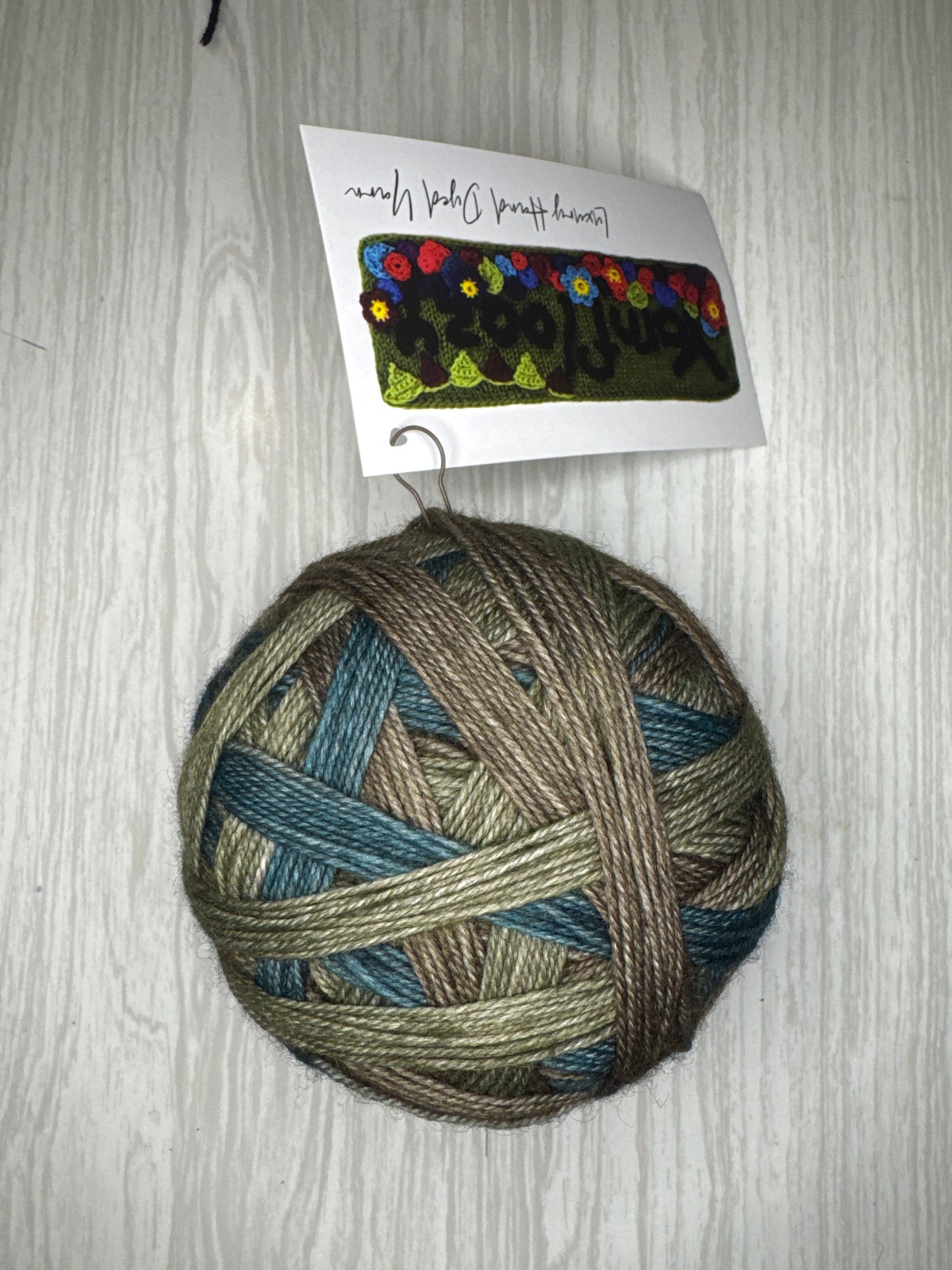 Machinist Self-Striping Sock Yarn #1 - Yarnfloozy