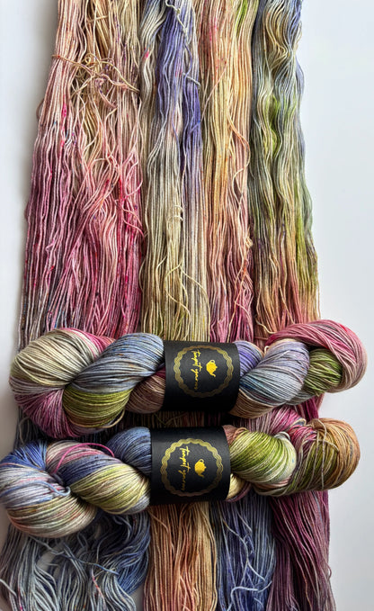Flower Garden - Merino Sock - Teapot Yarns