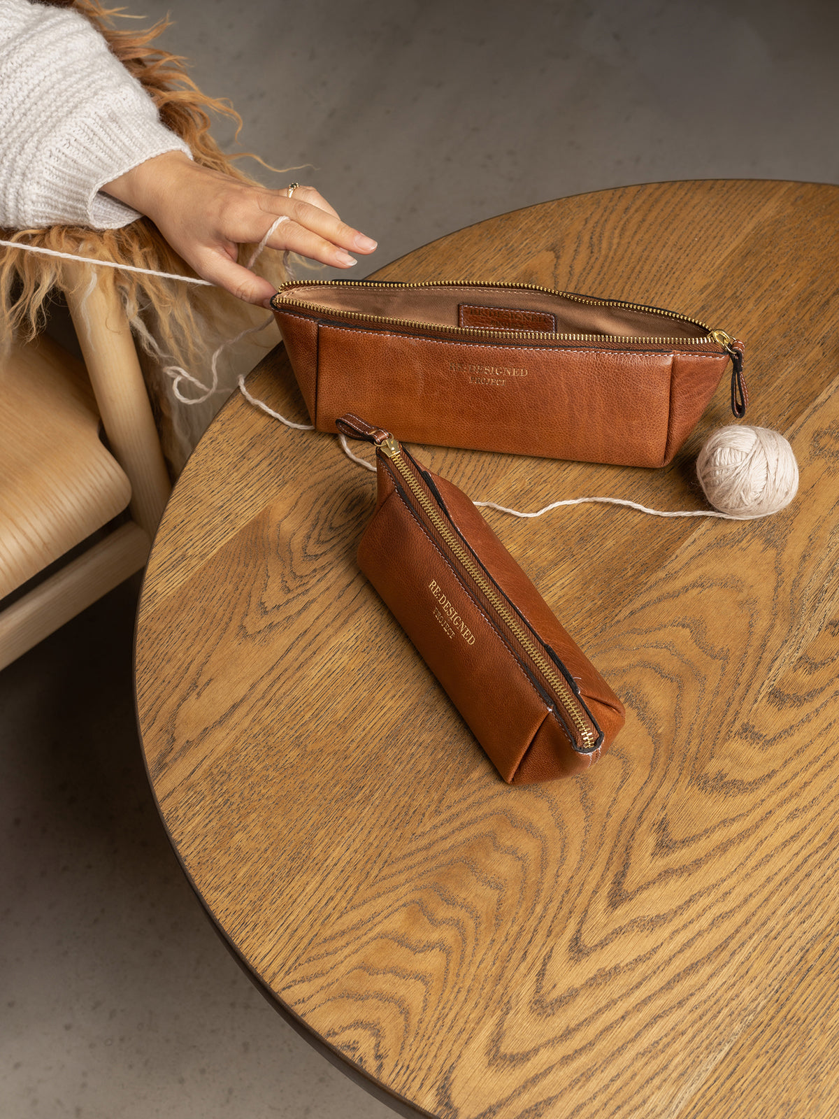 Re:Designed - Project 11 Accessory Case - Burned Tan