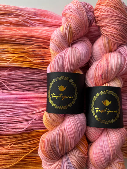 Cocktail Hour - Merino Sock - Teapot Yarns