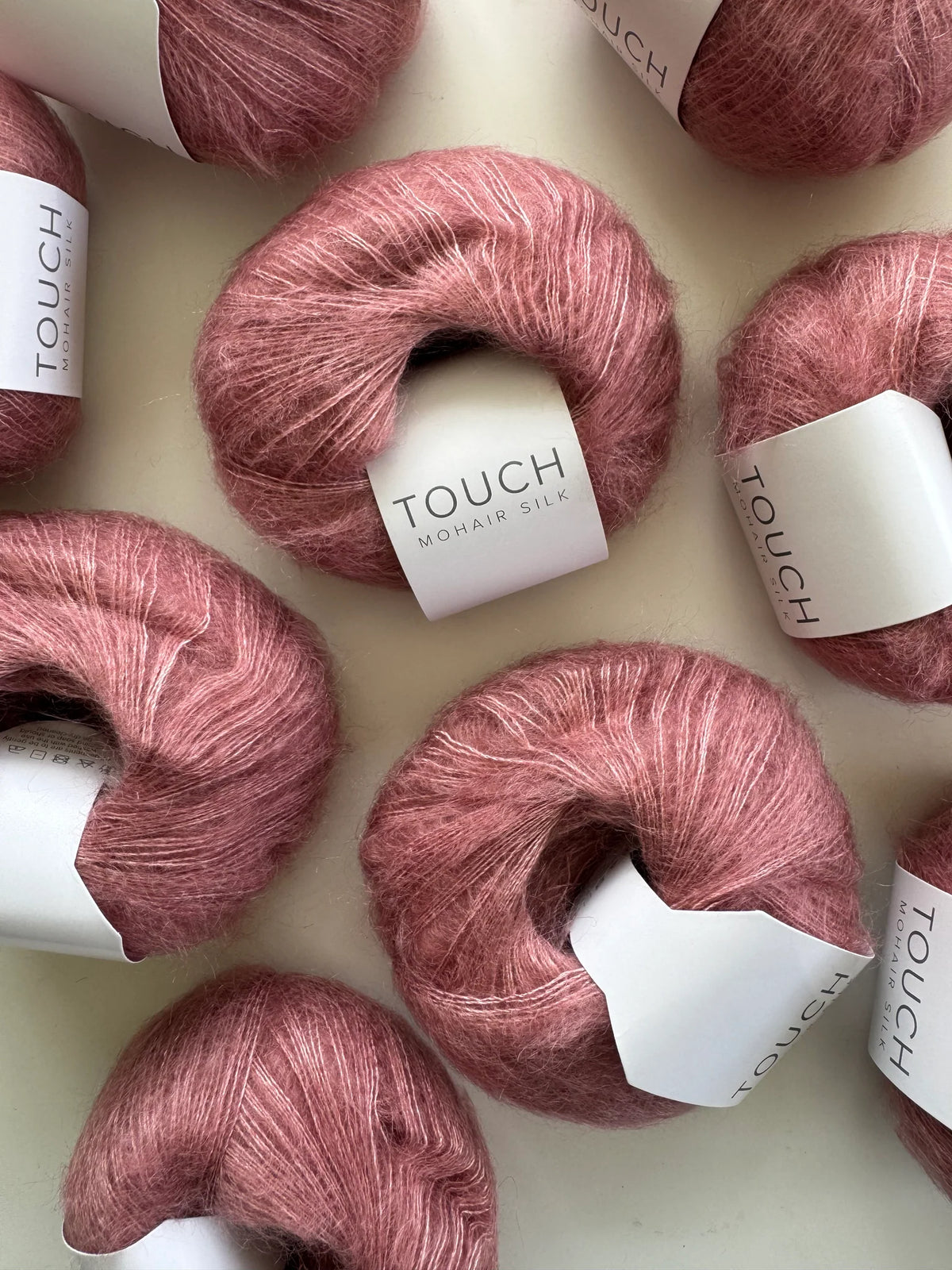 Rhubarb - Mohair Silk - Touch Yarn
