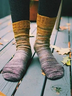 Swamp Journey Socks Kit - Dark Omen Yarn
