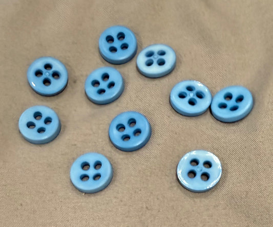 Buttons - Vintage Blue #10