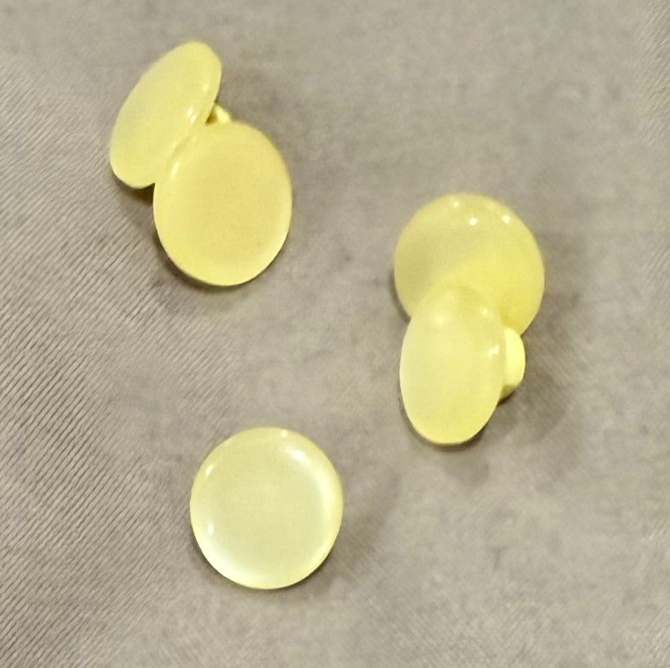 Buttons - Vintage Yellow #7