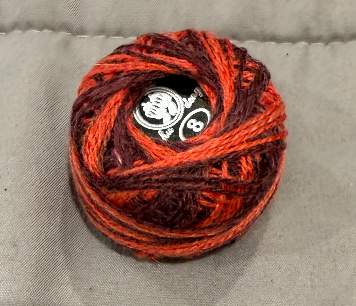 Cotton Thread - Spool x 1 - Red/Brown Multi