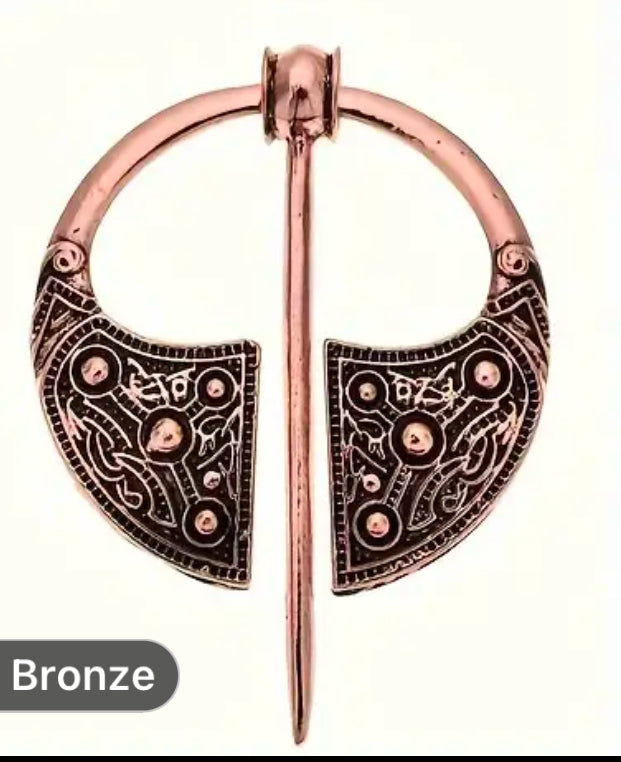 Shawl Pin - Antique Bronze