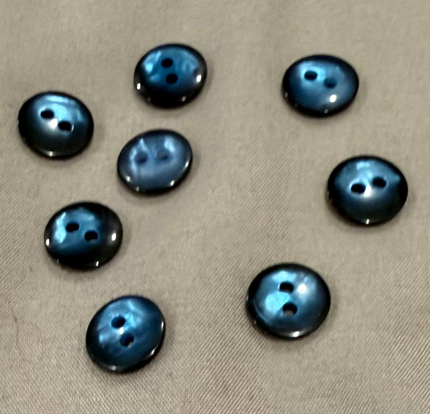 Buttons - Vintage Blue #5