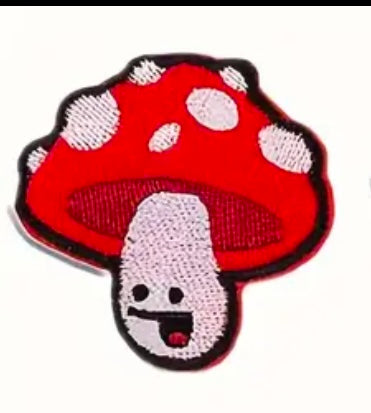 Patches - Smiley Toadstool