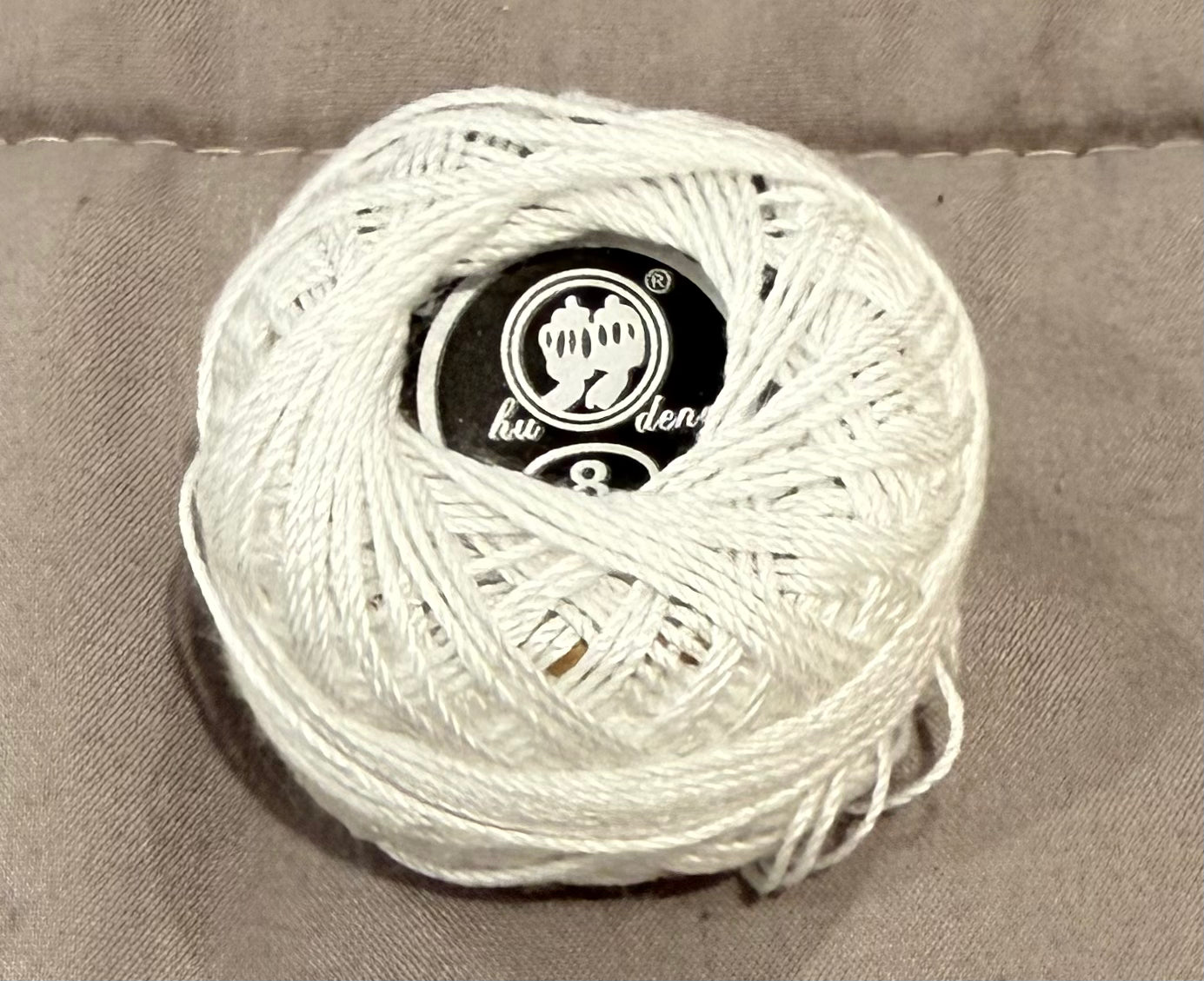 Cotton Thread - Spool x 1 - White