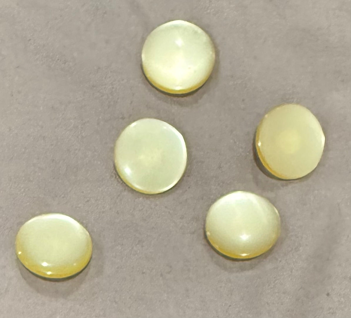 Buttons - Vintage Yellow #12