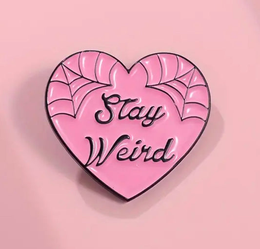 Enamel Pin - Stay Weird