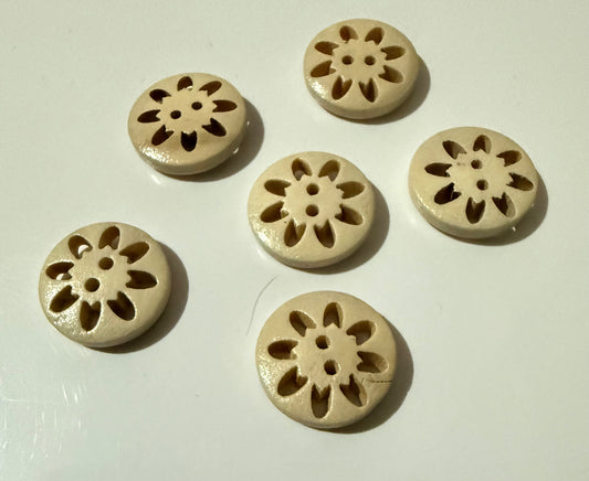 Buttons - Wood/Coconut #2