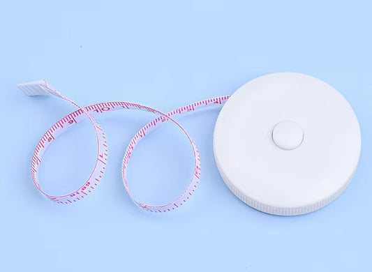 Tape Measure - Retractable 150cm - White