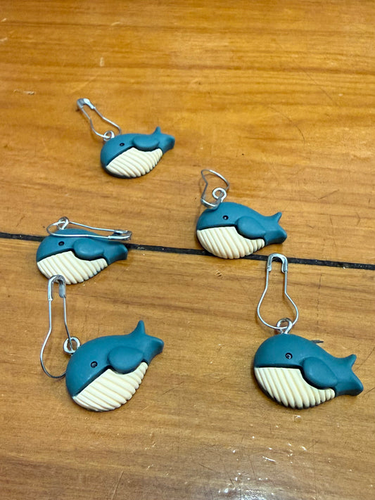 Stitch Markers - Whales