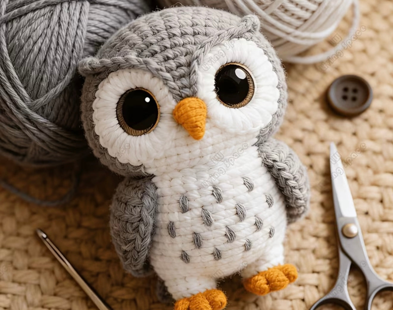 Amigurumi Crochet Kit - Owl