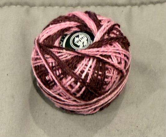 Cotton Thread - Spool x 1 - Dark Pink Multi