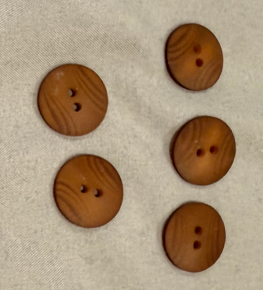 Buttons - Vintage Wooden #2