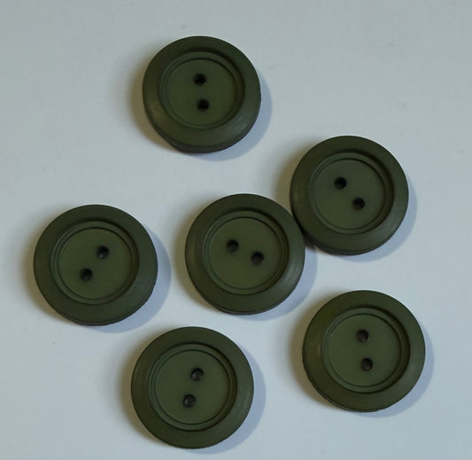 Buttons - Vintage Green #17