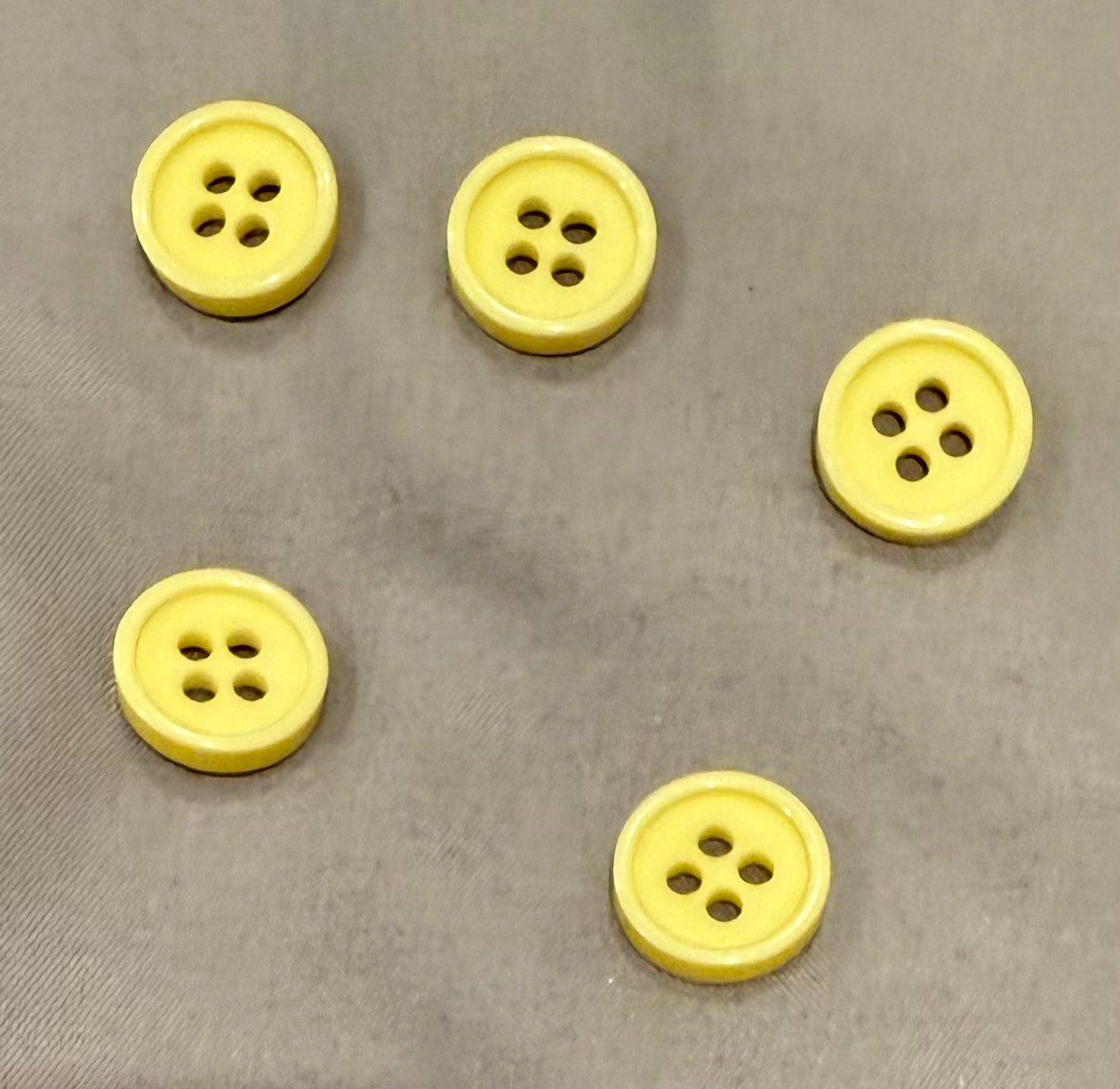 Buttons - Vintage Yellow #11