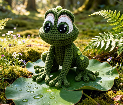Amigurumi Crochet Kit - Frog