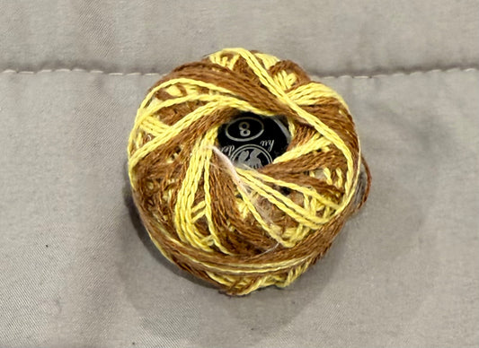 Cotton Thread - Spool x 1 - Brown/Yellow Multi
