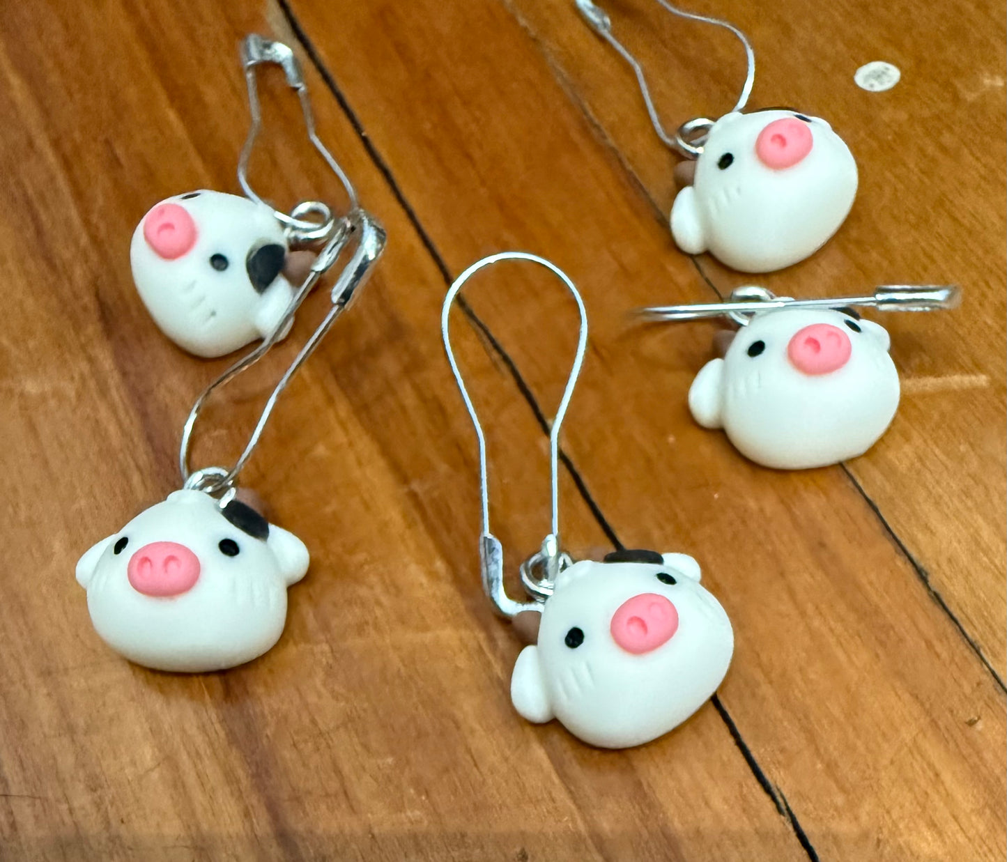 Stitch Markers - Pigs
