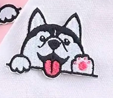 Patches - Husky Dogs