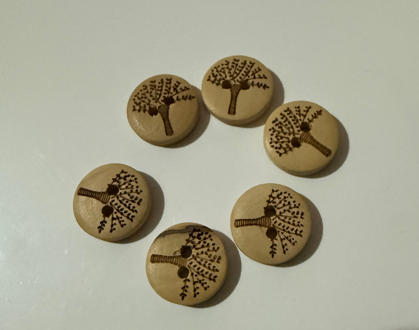 Buttons - Wood/Coconut #5