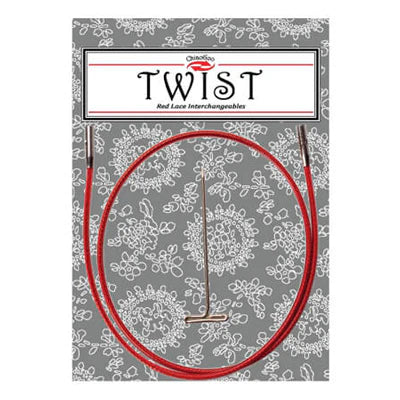 Chiaogoo - Red Twist Cable (Large) - 35 cm length