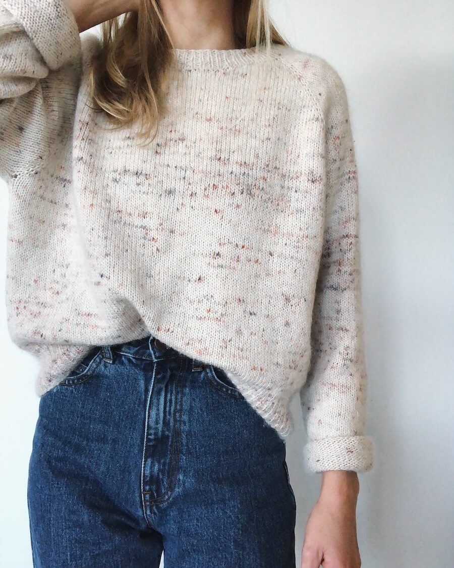 No Frills Sweater - PetiteKnit - PRINTED PATTERN