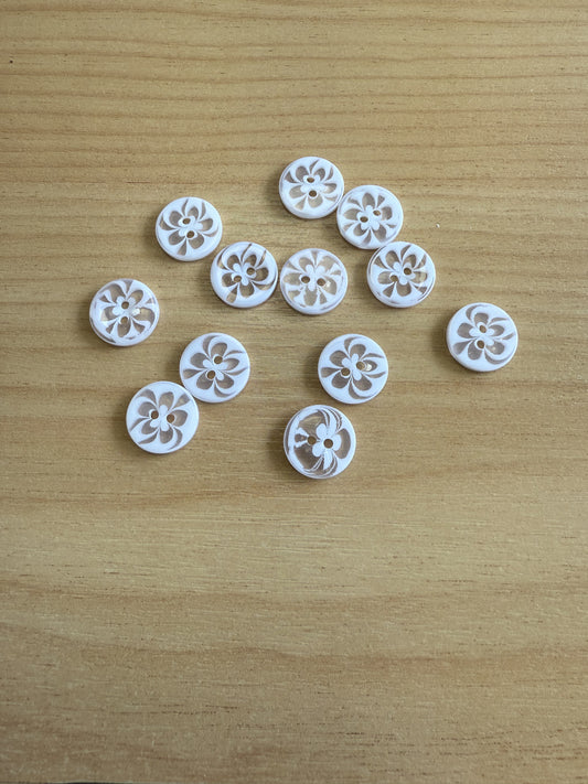 Button Pack - Brights - White