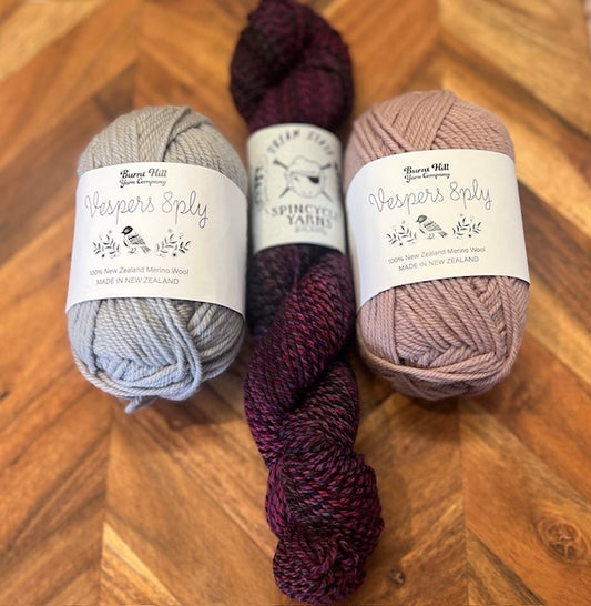 Yarn Kit - Coorie Shawl - Vesper and Spincycle